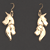 Earrings, Post, Silver