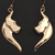 Cropped, Gold, Dangle