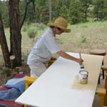 Preparing the base
