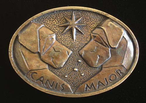 Canis Major Belt Buckle