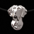 Small, Sterling Silver